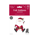 Sitting Santa 19" Air Fill Foil Balloon