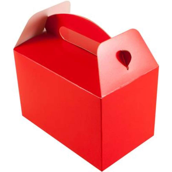 Oaktree 6 Pack Party Boxes Red 100 x 154 x 92mm