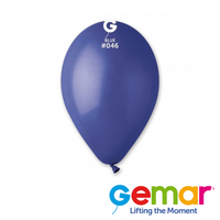 Gemar Standard Dark Blue 13" Latex Balloons 50pk
