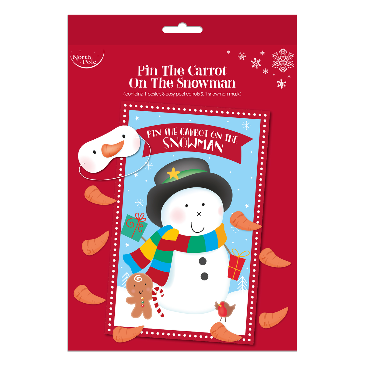 Eurowrap Pin The Carrot On The Snowman
