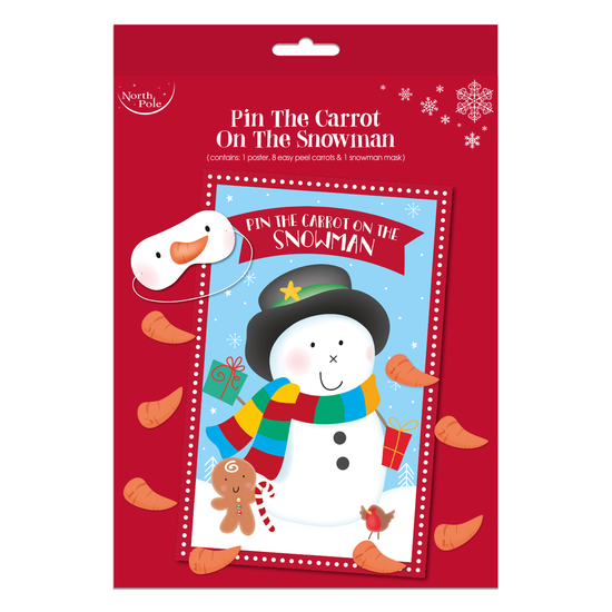 Eurowrap Pin The Carrot On The Snowman