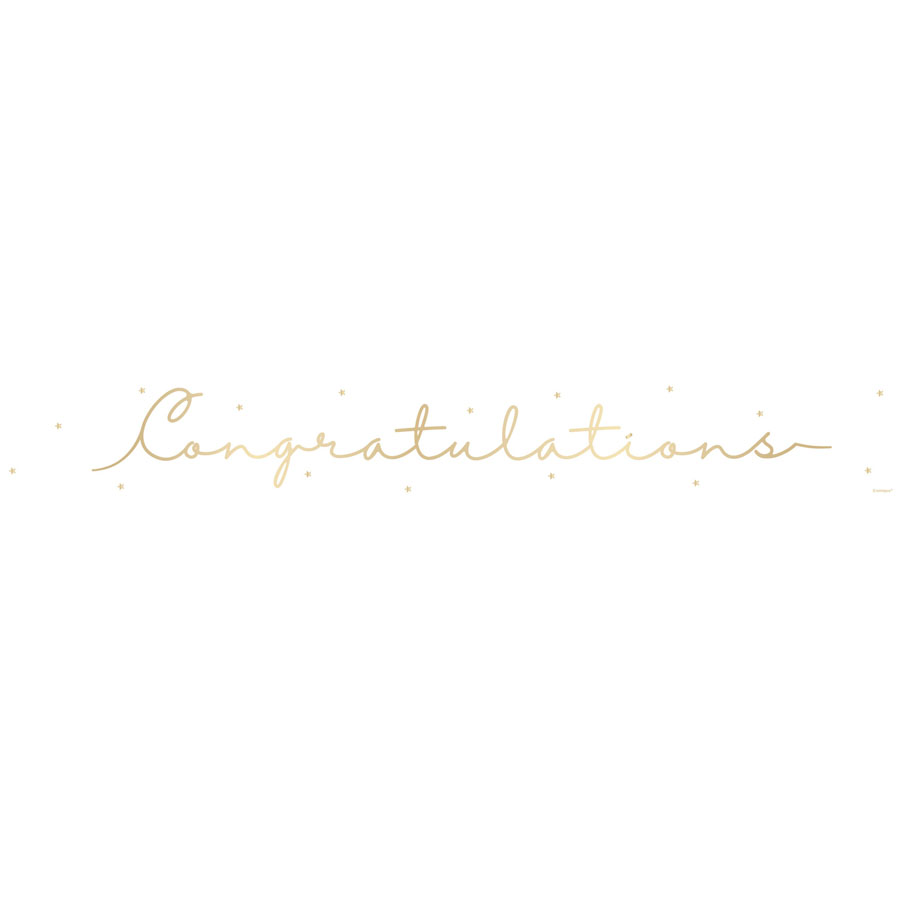 Unique Banner Congrats 9ft
