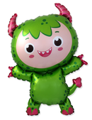 Flexmetal Baby Monster Green 34" Foil (Loose)