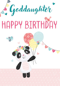 Poppyhill C50 Birthday Goddaughter 12pk