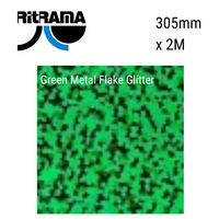 Ritrama Vinyl Metal Flake Green 305mm x 2m