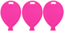 Oaktree Balloon Weight Balloon Bubblegum 50pk