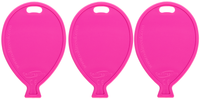 Oaktree Balloon Weight Balloon Bubblegum 50pk