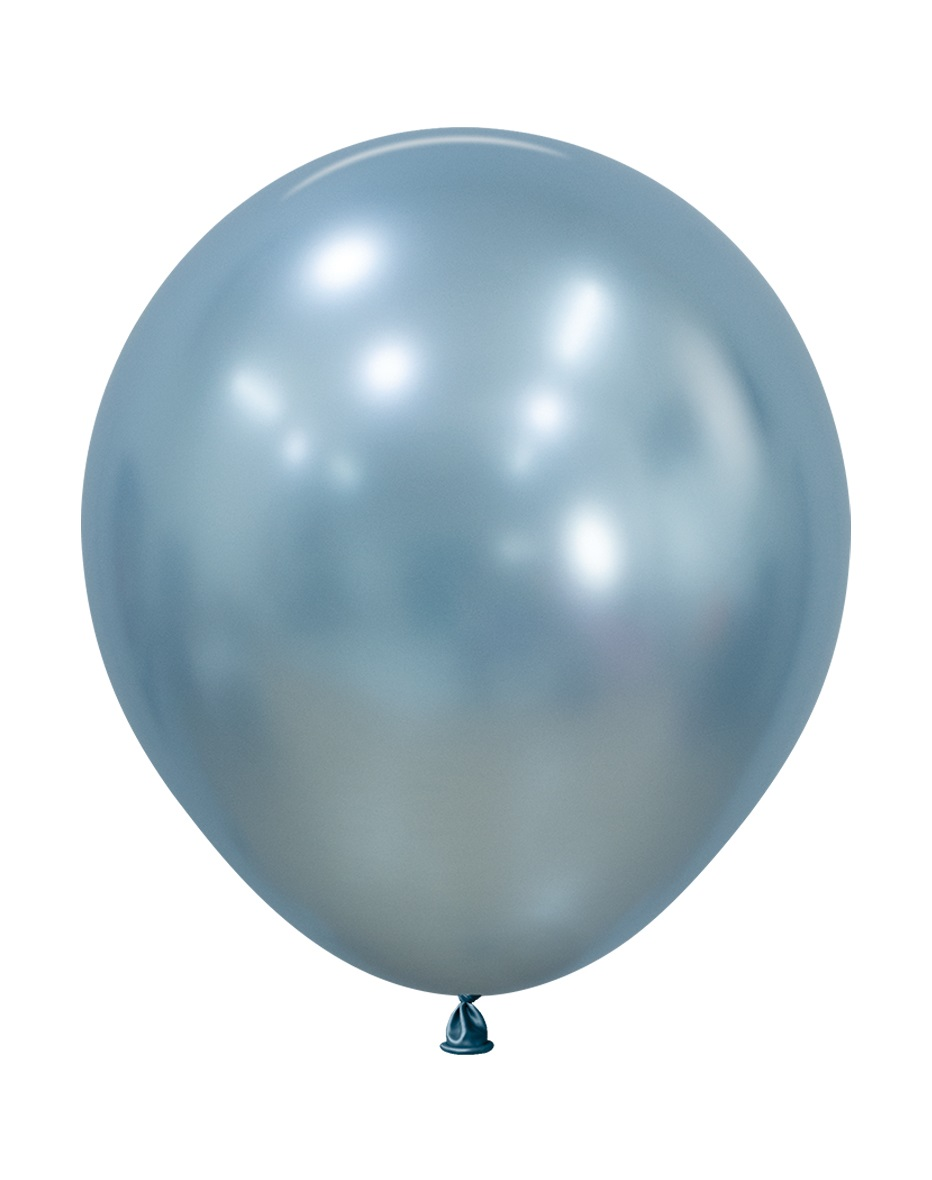 Sempertex Silk Arctic Blue 18" Latex Balloons 25pk