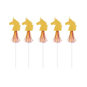 Amscan 6 Pack Party Favours Magical Unicorn Wands
