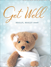 Regal 6 Pack Cards C50 Everyday Get Well Teddy