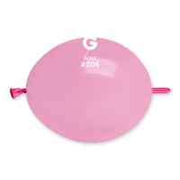 Gemar 100 Pack Latex Balloons Glink Rose 6