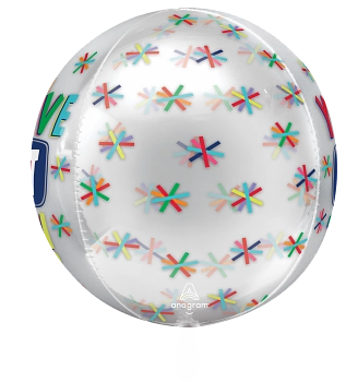 Anagram Foil Balloon Orbz You've Got This! 16