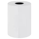 Merley thermal till rolls 57x53x12.7mm, 20-pack, for shop equipment, showing rolls with white thermal paper in a retail setting.