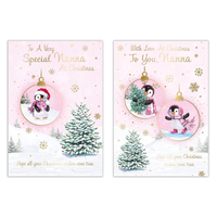 Poppyhill 12 Pack Cards C50 Christmas Nanna