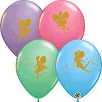 Qualatex Fairies & Sparkle 11" Latex Balloons 25pk