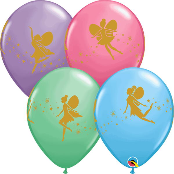 Qualatex Fairies & Sparkle 11" Latex Balloons 25pk