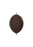 Sempertex Fashion Choc Brown 6" Link-O-Loon 50pk