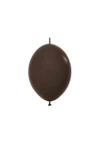 Sempertex Fashion Choc Brown 6" Link-O-Loon 50pk