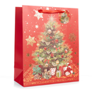 Tulip 6 Pack Gift Bags Christmas Tree Large