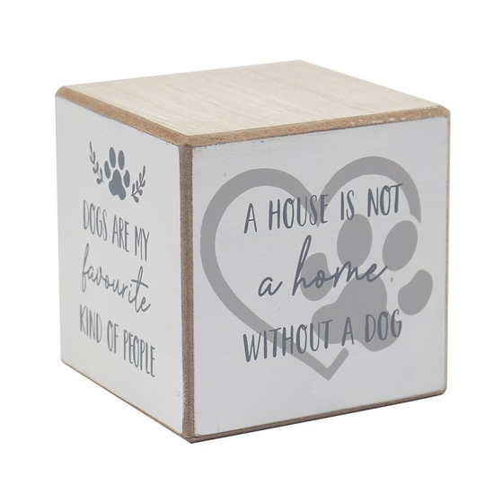 Figurine Dog Cube