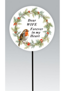 David Fischoff Memorial Stick Wife Robin