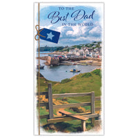 Set of six Prelude Father's Day cards featuring the Best Dad design, perfect for celebrating dad on his special day.