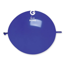 Set of 50 Gemar latex balloons in Glink Blue, 13-inch size, perfect for decorating parties and events.