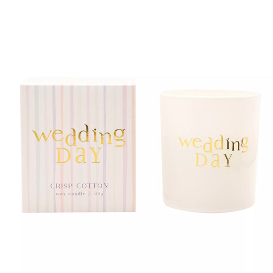 Widdop Candle Confetti Wedding Day 120g