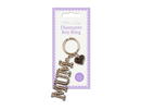 Gem Imports Keyring Diamante Mum