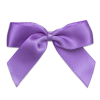 Italian Options 12 Pack Ribbon Bows Lilac 5cm