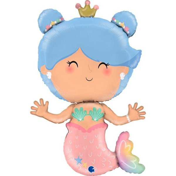 Mermaid 33" Large Shape Foil Balloon