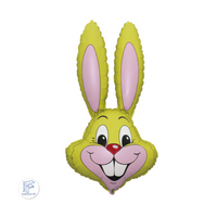 Flexmetal Lime Green Rabbit Head 35" Foil (Loose)