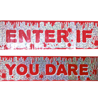 Eurowrap Banner Enter If You Dare 2.6M