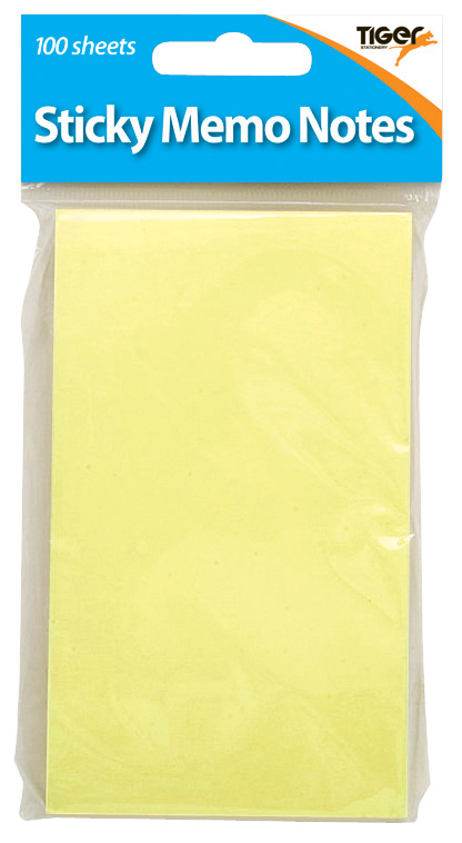 Sticky Notes Yellow 100 Sheet 12pk