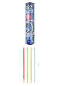 Henbrandt 100 Pack Glow Bracelets