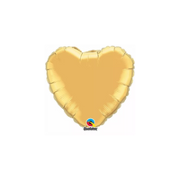 Qualatex Gold 36" Heart Foil Balloon