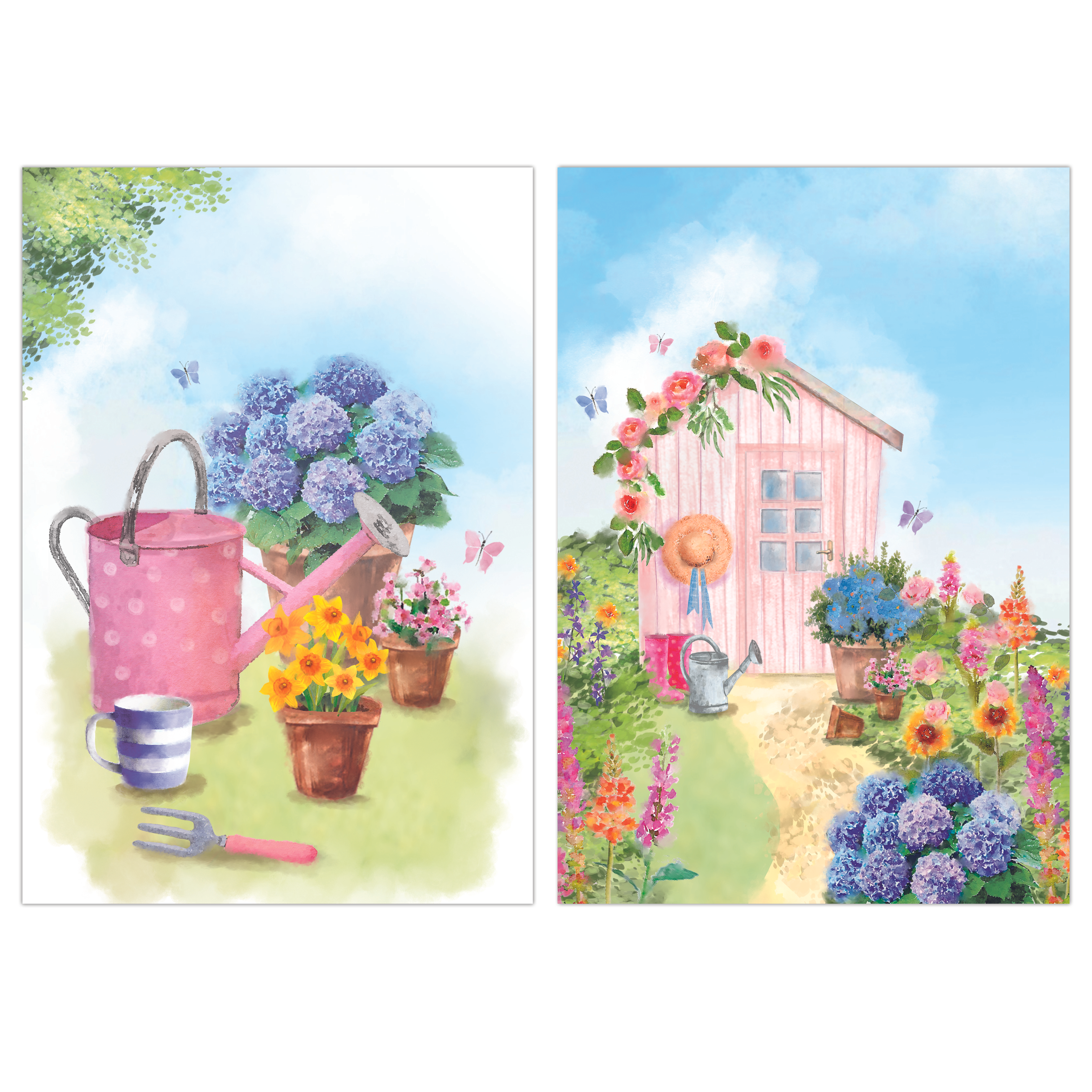 Poppyhill 12 Pack Cards C50 Birthday Blank