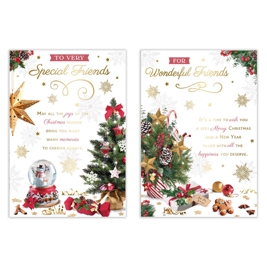 Poppyhill 12 Pack Cards C50 Christmas Friends
