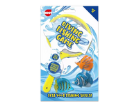 Colorful diving fishing game toy by Gem Imports featuring small fishing rods and floating fish targets for kids.