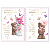 Poppyhill 12 Pack Cards C50 Birthday Mam