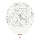 Kalisan Space Nebula White/Silver 12" Latex 25pk