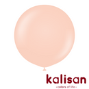 Kalisan Macaron Salmon 36" Latex Balloons 2pk