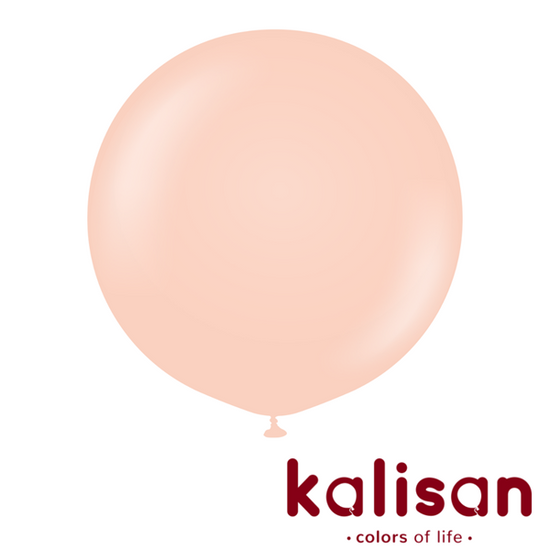 Kalisan Macaron Salmon 36" Latex Balloons 2pk
