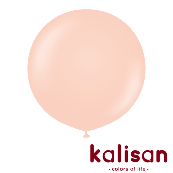 Kalisan Macaron Salmon 36" Latex Balloons 2pk