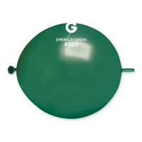 Gemar 50 Pack Latex Balloons Glink Emerald 13