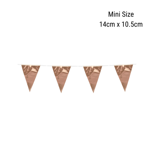 ITI Flag Banner Mini Rose Gold 3M