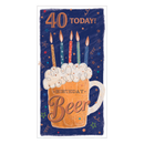 Prelude 6 Pack Cards C55 Birthday Age 40