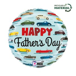 Grabo Foil Balloon Father's Day Classic Cars 18