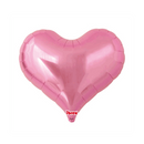 Ibrex Jelly Foil Balloon Metallic Pink Heart 25