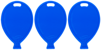 Oaktree 50 Pack Balloon Shaped Weight Blue